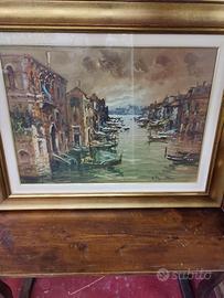 Quadro olio su tela Beppe de Pignataro