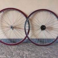 Coppia ruote 28 mozzi Campagnolo