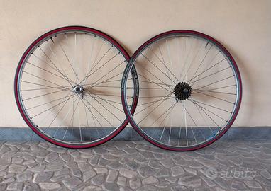 Coppia ruote 28 mozzi Campagnolo