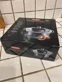 Pirofila pirex con coperchio