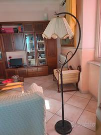 piantana in ferro battuto  stile shabby