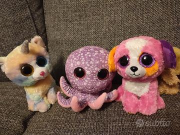 Collezione ty beanie boos peluches per bambini