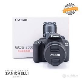 Canon 2000D 9111 Scatti + 18-55 IS II Usato (G659)