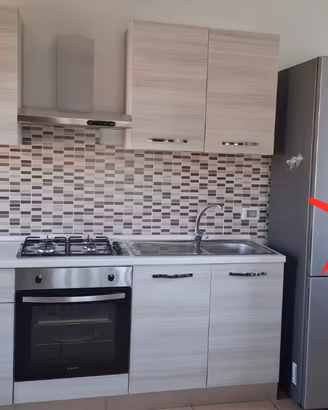 Cucina Athena cm. 195 x 60 x 216