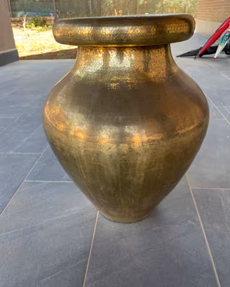 Vaso in ottone