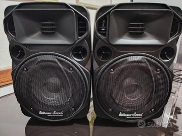 Coppia casse amplificate Extreme sound van m Power