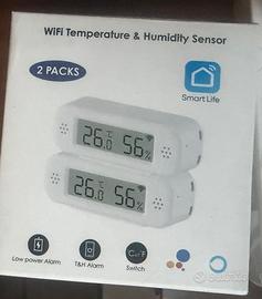 Sensore temperatura e umidità wi-fi (2 pz)