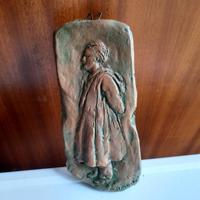 Quadretto artigianale in creta