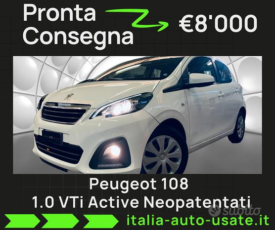 Peugeot 108 VTi 68 3 porte Active