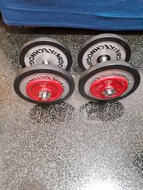 manubri pesi modulabili 37kg x 2