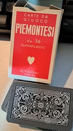 Carte piemontesi Viassone da 36