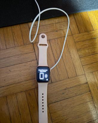 apple watch 4 40 mm gold aluminum pink sand sport
