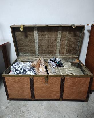 BAULE VINTAGE in stile valigia da viaggio
