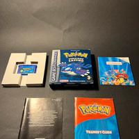Pokemon versione zaffiro Completo Originale