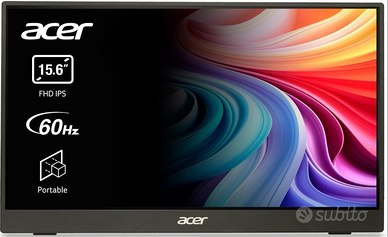 Monitor portatile Acer pm161q 15.6",IPS,60Hz,4ms