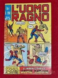 Uomo Ragno Spiderman n°4 originale 1970 Marvel