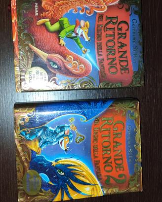 2 libri Grande ritorno nel regno della fantasia