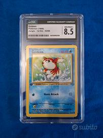 Carta Pokemon Goldeen Set Jungle 53/64 ENG CGC 8,5