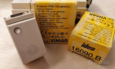 VIMAR IDEA 16090.B - Pulsante 1PNO Luminoso