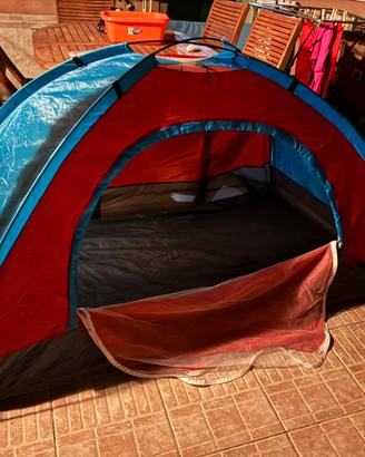 Tenda da campeggio igloo 2 posti + zanzariera lo