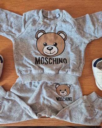 Completo neonato 3/6mesi Moschino