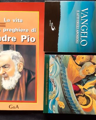 VANGELO + 2 libri religiosi