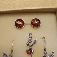 ORECCHINI a BOTTONE + PARURE ORECCHINI e CIONDOLO