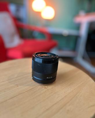 Obbiettivo sony 28mm f2