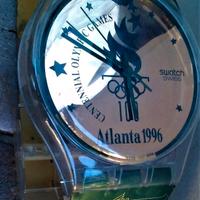 Orologio Swatch Atlanta 1996 grande da parete