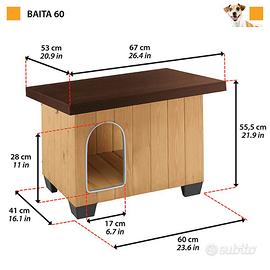 casetta in legno per cani