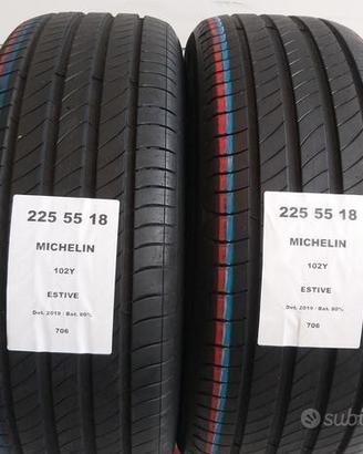 2 gomme 225 55 18 michelin a706