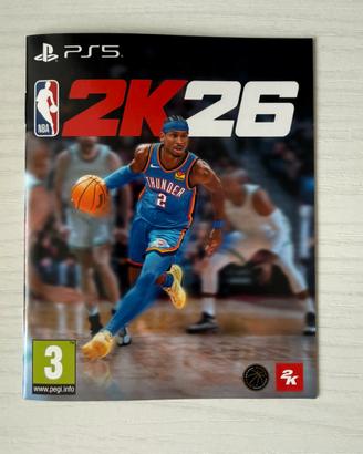 Nba 2k26 PS5 codice gioco