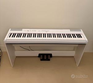 Pianoforte yamaha p115 bianco