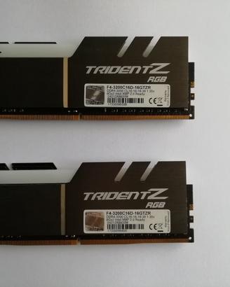 RAM DDR4 16GB G.Skill Trident Z RGB