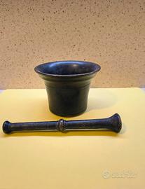 Mortaio in bronzo da collezione 🏷️