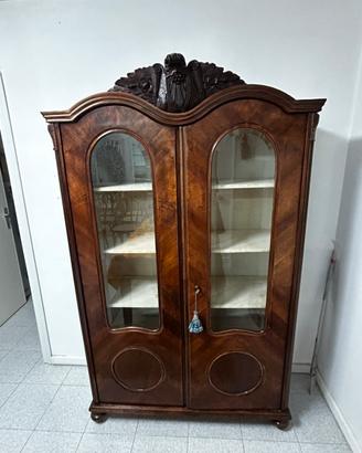 Vetrina in noce fine 800