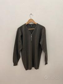 Maglione Cashmere cachi
