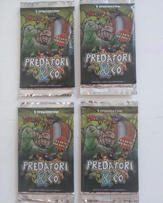 Lotto Bustine Predatori & Co. Deagostini