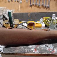 fodera per fucile vintage