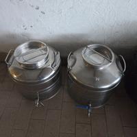 Fusti contenitori acciaio inox 18/10 30L