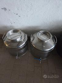 Fusti contenitori acciaio inox 18/10 30L