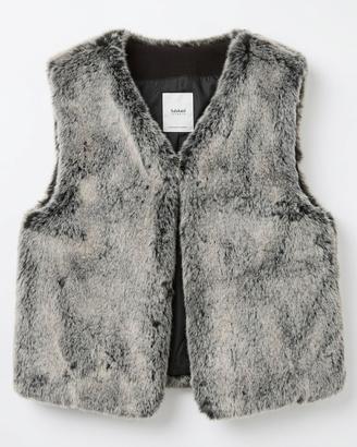 Gilet Subdued EcoPelliccia Donna (Taglia Unica)