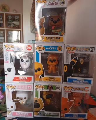 Vari Funko pop Pokémon Disney Hello Kitty