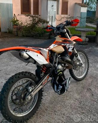 MOTO ENDURO KTM 125 EXE