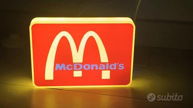 Lampada led McDonald's 