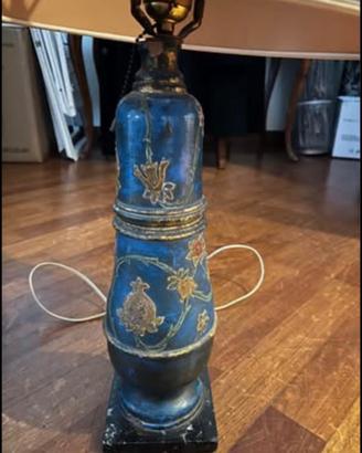 Lampada da tavolo vintage stile orientale