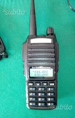 Radio ricetrasmittente 10 watt baofeng uv 82