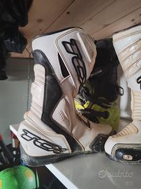 Stivali moto TCX bianco/nero misura 35