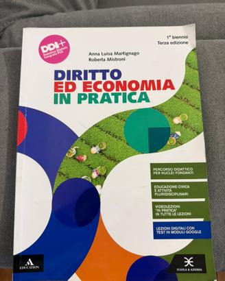 Libro nuovo DIRITTO ED ECONOMIA IN PRATICA