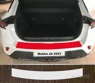 Opel Mokka pellicola trasparente soglia bagagliaio